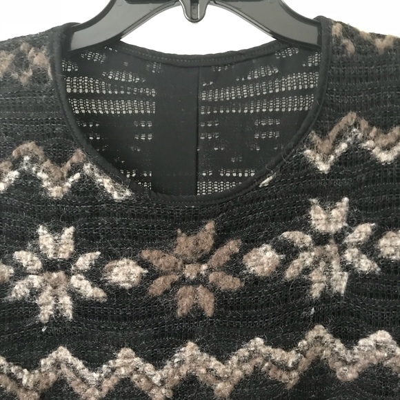 🇮🇹Knitted and Voile Top - Picture 6 of 8